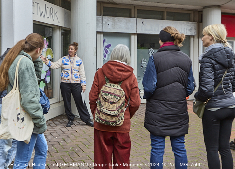 25.10.2025 - Illustrationen und Wall Art mit Katharina Konte und Architekten Herbert Kocht des Marx-Zentrum  